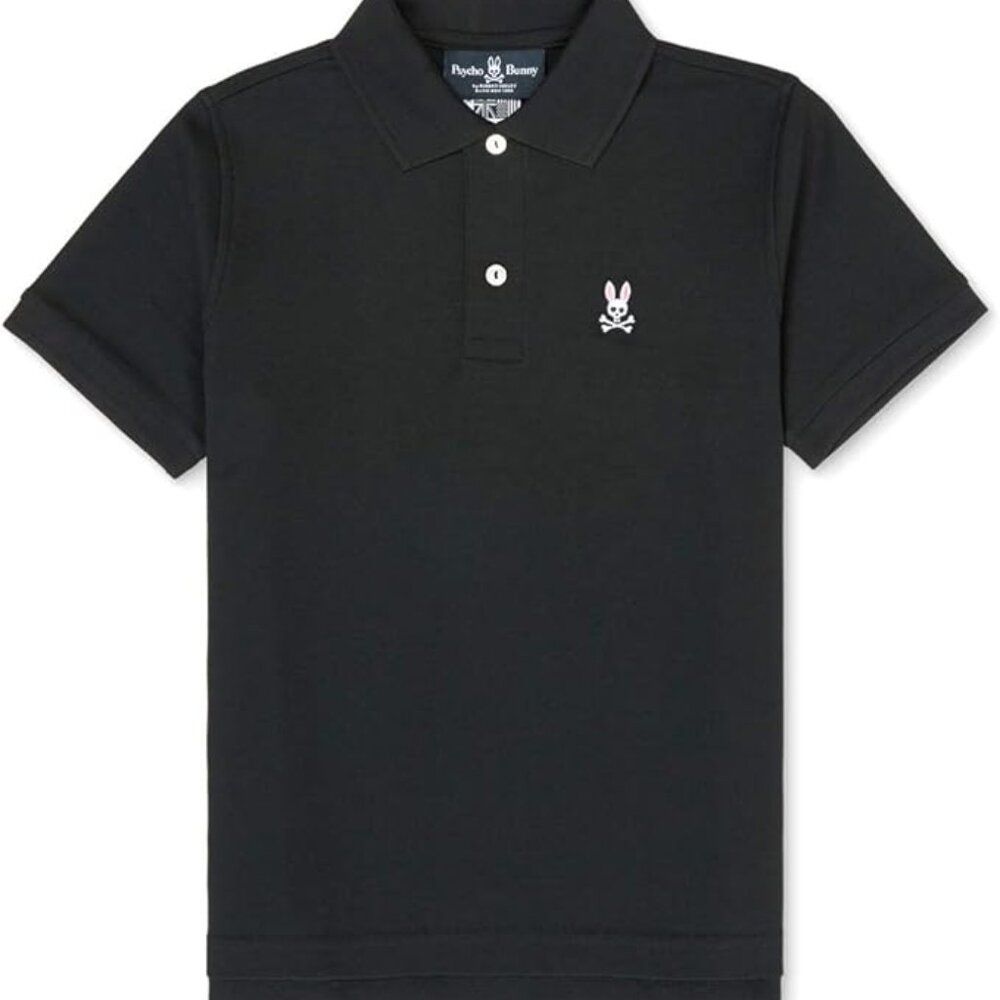 Psycho Bunny Kids Regular Fit Short Sleeve Pique Polo Shirt - XXS (4)